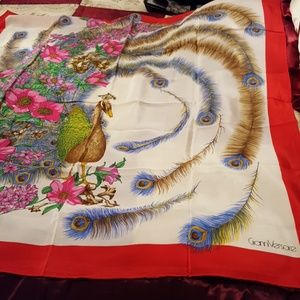 Gianni Versace Peacock scarf